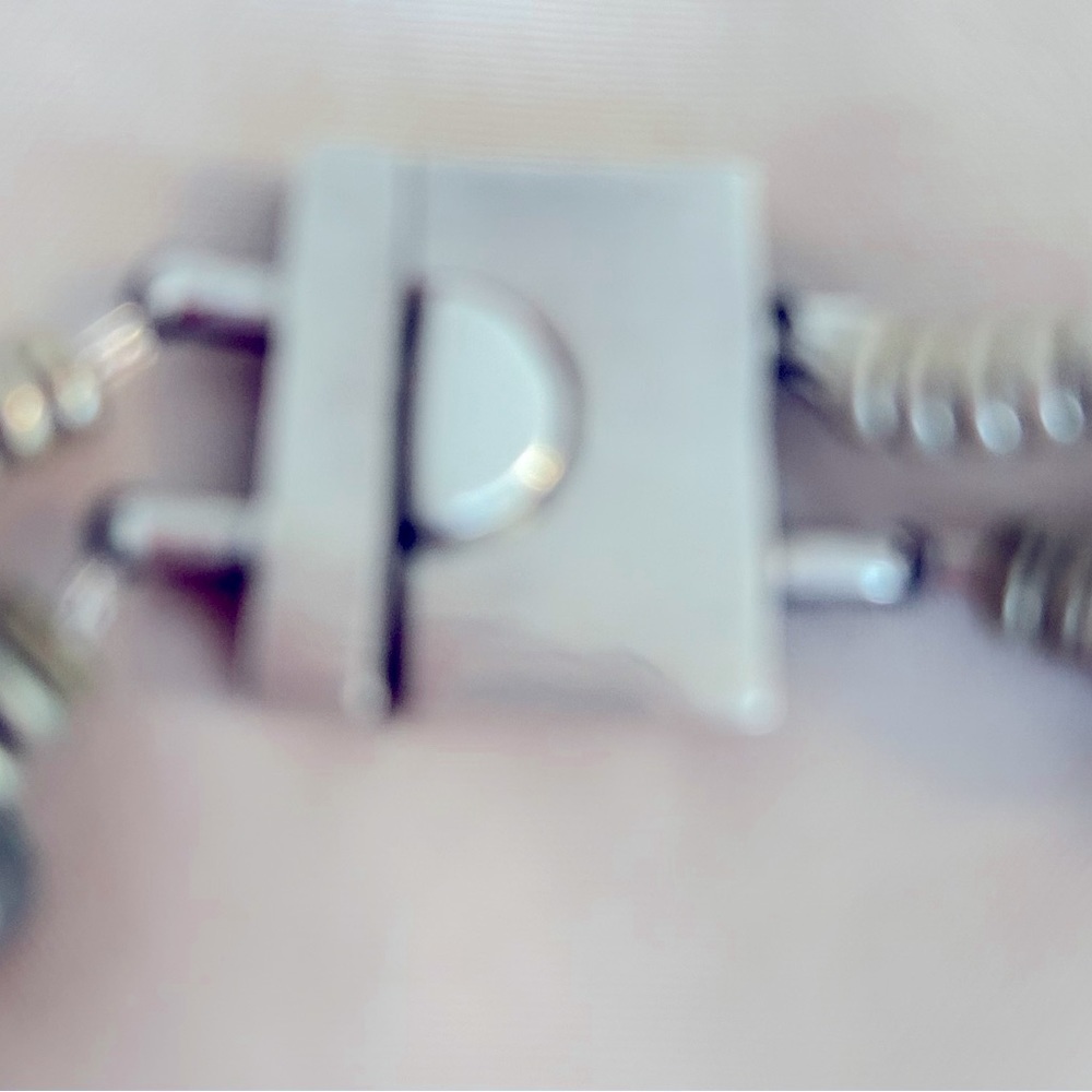Retro Choker (19”) Onyx, Hematite w’ 925 Silver clasp from Stone To Jewelry - Picture 4 of 4